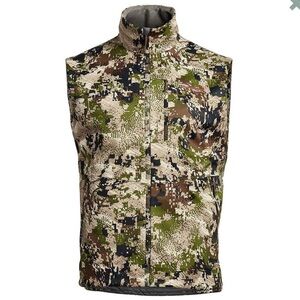 Sitka Jetstream Vest in Subalpine Camo - Men’s medium